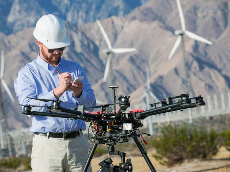 vérification drone