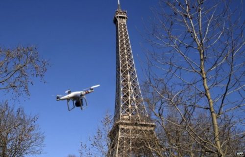Faire voler son drone a paris